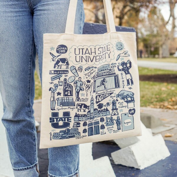 Utah State Julia Gash Tote Bag